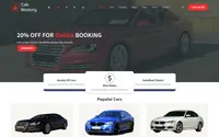 Cab Booking theme preview