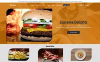 Cafe Eatery theme preview