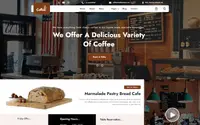 Cafeteria Elementor theme preview