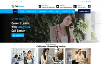 Call Center Services theme preview