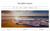 Calm Minimal Blog theme preview