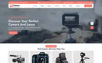 Camera Rental theme preview
