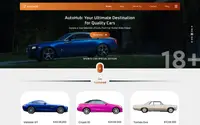 Car Dealer Shop theme preview