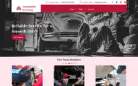 Car Service Center theme preview