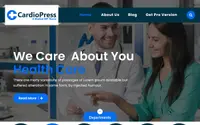 CardioPress theme preview