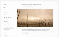 Cele theme preview