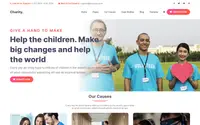 Charity Blocks theme preview