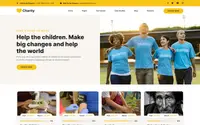 Charity Foundation theme preview
