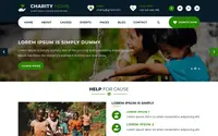 Charity Fundraiser theme preview