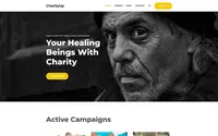 CharityUp theme preview