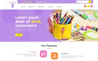 Child Care Kindergarten theme preview
