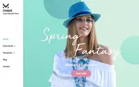 Chique theme preview