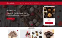 Chocolate Store theme preview