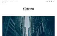 Chosen theme preview