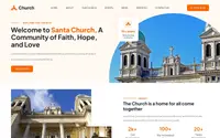Church Services theme preview