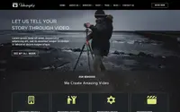 Cinematic Videography theme preview
