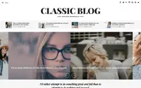 Classic Blog theme preview