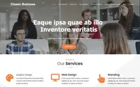Classic Business theme preview