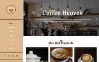 Classic Coffee Shop theme preview