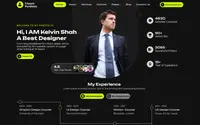 Classic Portfolio theme preview