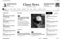 Classy News theme preview
