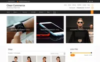 Clean Commerce theme preview