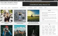 Clean Gallery theme preview