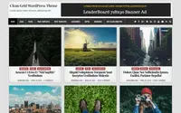 Clean Grid theme preview