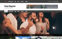Clean Magazine theme preview