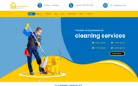 Cleaning Business theme preview