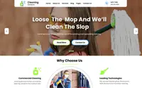 Cleaning Master theme preview