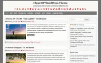 CleanWP theme preview
