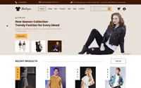 Clothes Boutique theme preview