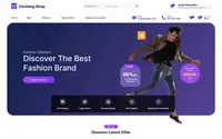 Clothing Apparel Shop theme preview