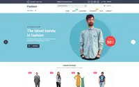 Clothing Store Blocks theme preview