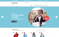 Clothing Store theme preview