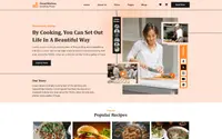 Cloud Kitchen theme preview