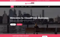 CloudPress Business theme preview