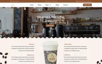 Coffee Bistro theme preview