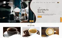 Coffee Shop Corner theme preview