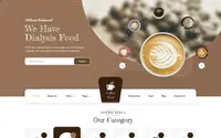 Coffee Tea theme preview