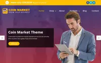 Coin Market theme preview