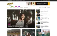 Color Blog theme preview