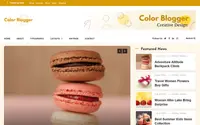 Color Blogger theme preview