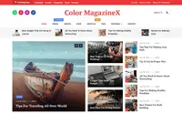 Color MagazineX theme preview