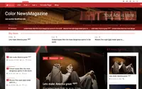 Color Newsmagazine theme preview