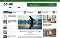 Color Newspaper theme preview