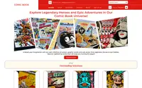 Comic ebook theme preview