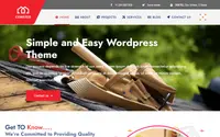 Consted Roofing Flooring theme preview