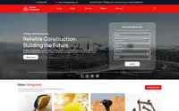 Construction Contractor theme preview
